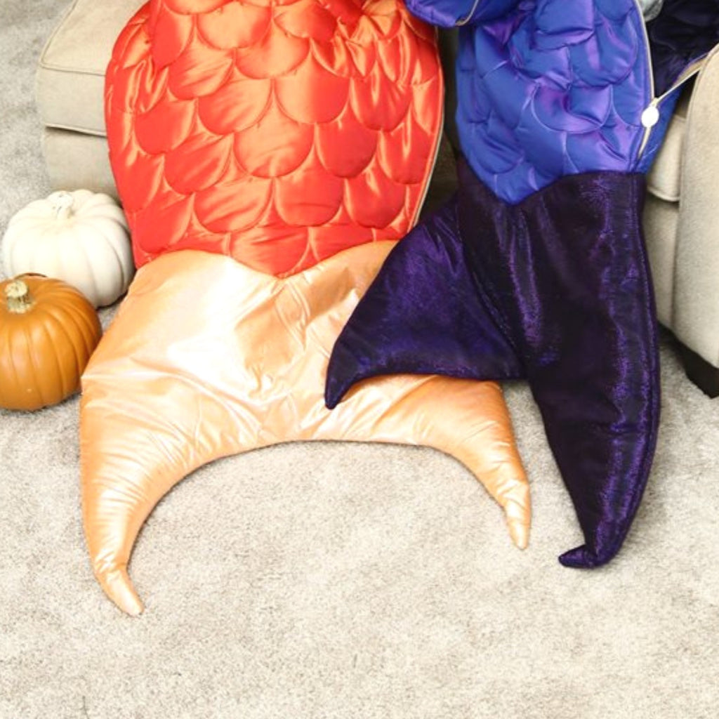 DIY MERMAID PUMPKINS